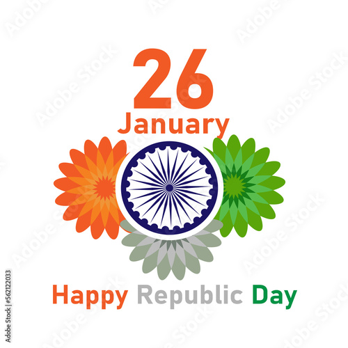India republic day design for social media transparent background