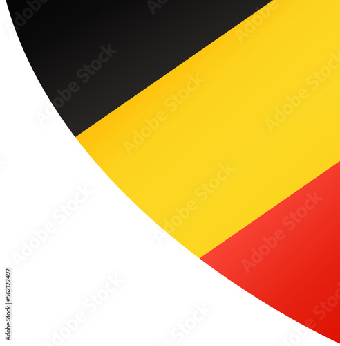Belgium  flag wave  isolated  on png or transparent background Symbol Belgium template for banner card advertising  promote and business matching country poster  vector illustration