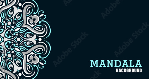 Vector mandala design, for your various types of advertising needs, suitable for business card designs, banners, websites, etc. high resolution EPS file format