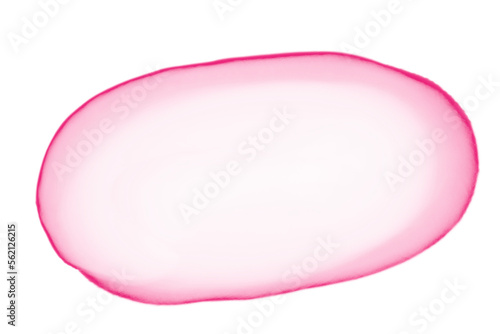Round abstract copy space in watercolor style