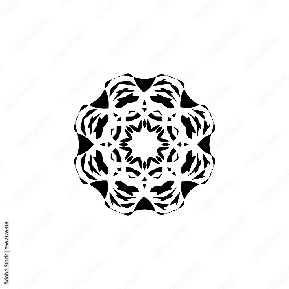 Fototapeta premium Flower icon. Simple style Flower shop poster background symbol. Flower brand logo design element. Flower t-shirt printing. Vector for sticker.