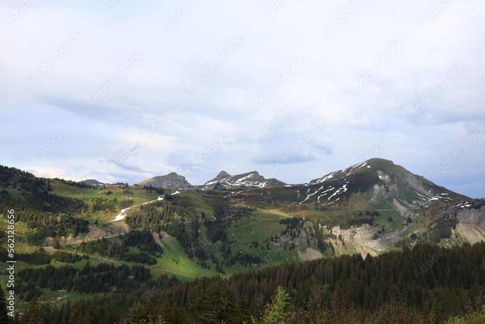 The Chésery pass is a small pass of France located in the Alps, in the Chablais massif, at 1,992 metres altitude1, above Montriond in Haute-Savoie 