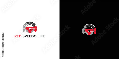 Speed logo design. icons vector