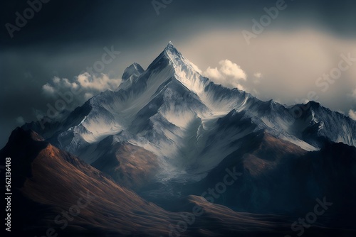 Clouds over high mountains © Anlelu