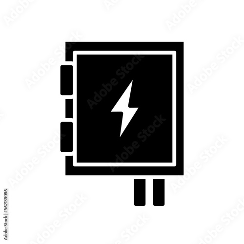 fuse box glyph icon