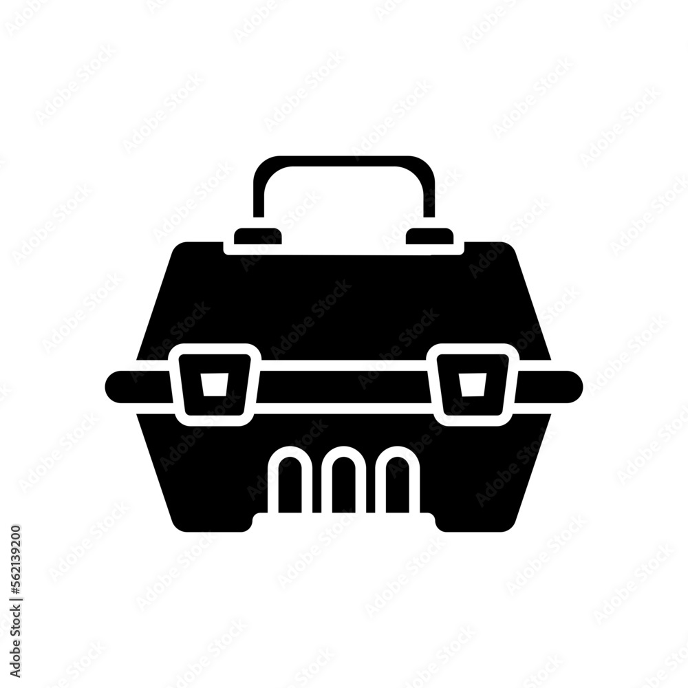 tool box glyph icon tool box glyph icon