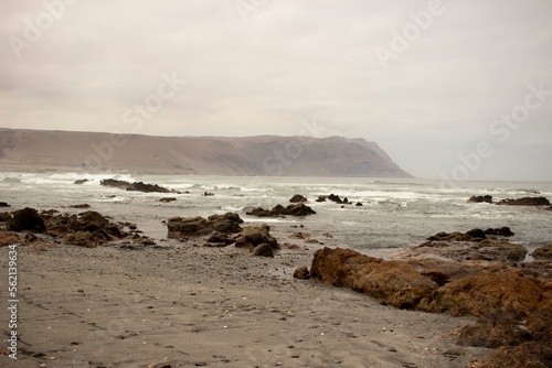 waves on the beach