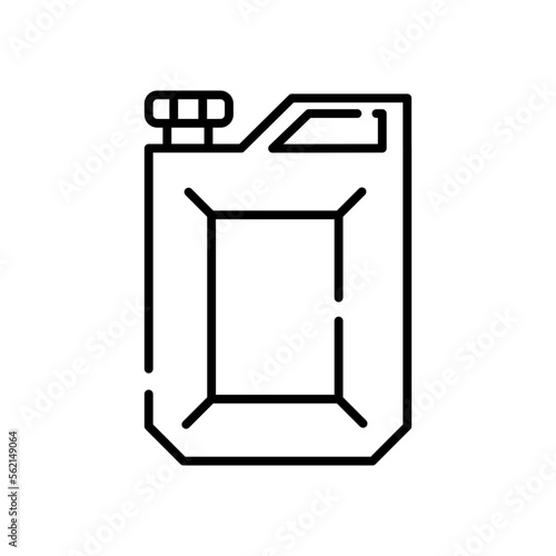 jerrycan line icon
