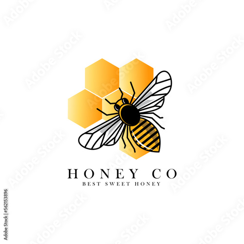 honey logo design