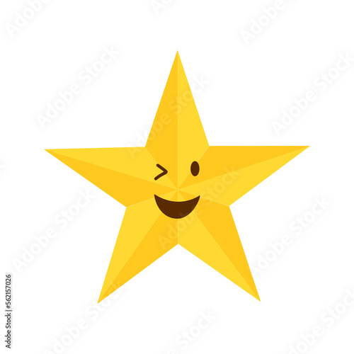 Stars icon on transparent background.