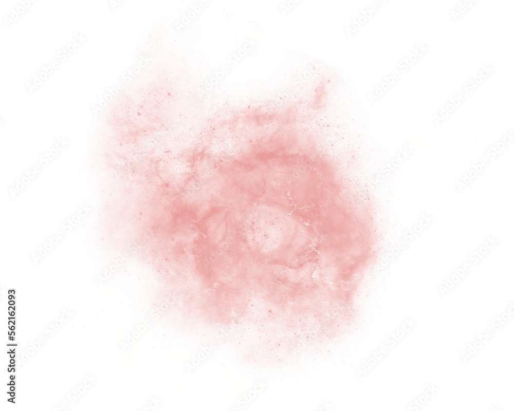 Pink powder abstract