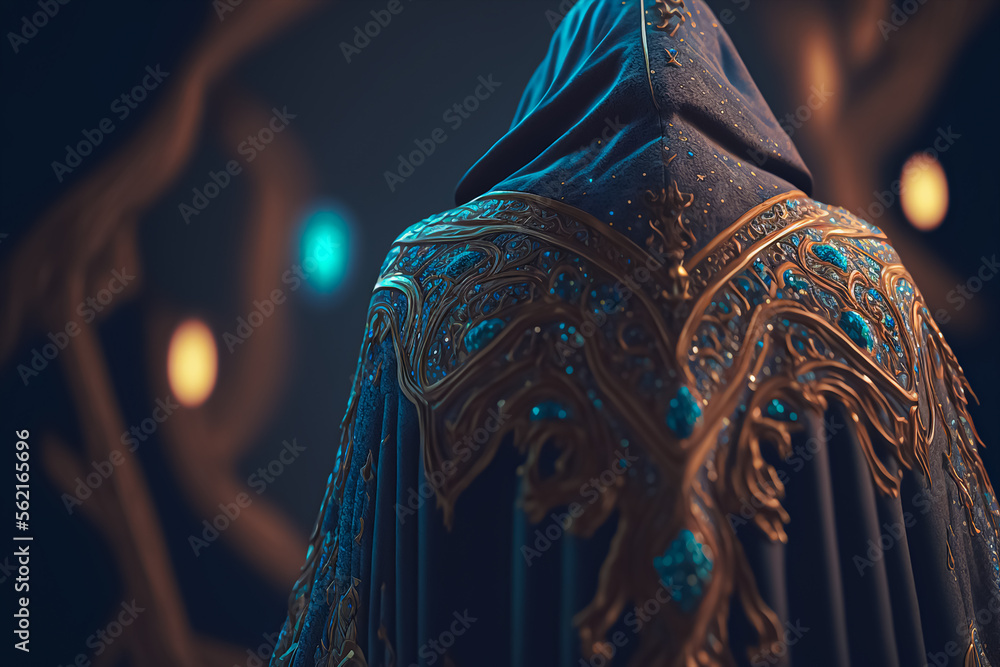 A cloak that makes the wearer invisible to the human eye. Magical ...