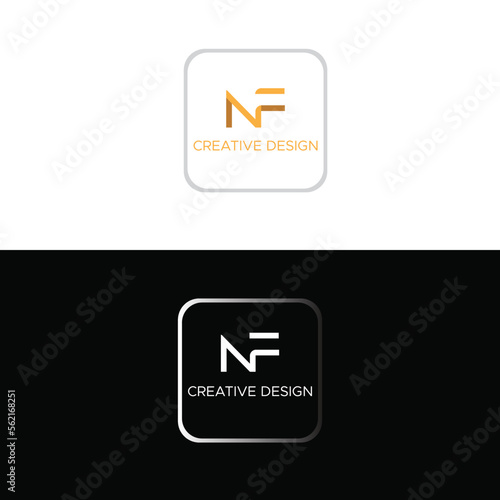 NF letter Vector logo, images, pictures, icon, vector stock, shape,elements,designs,stock photos,templates