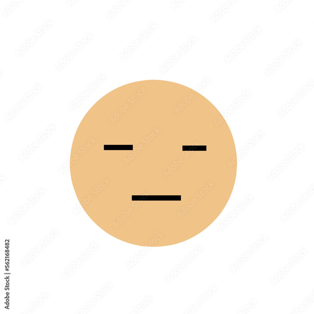 Rounded Comic icon with abstract emotions Rounded Comic icon with abstract emotions
