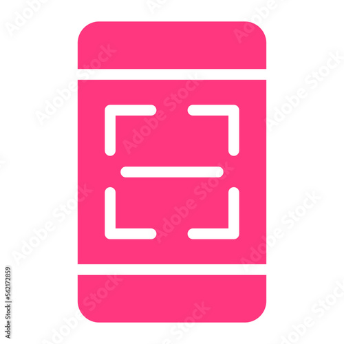 qr scan gradient icon