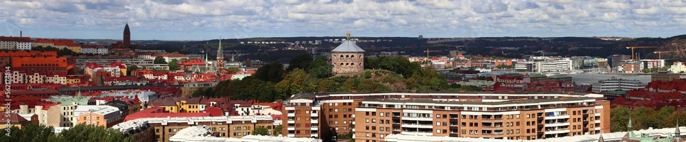 Gothenburg Sweden city panorama