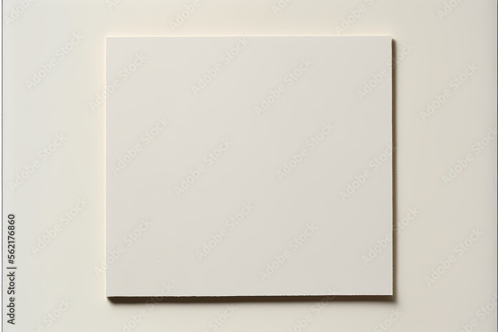 A white piece of paper - Generative AI A white piece of paper - Generative AI