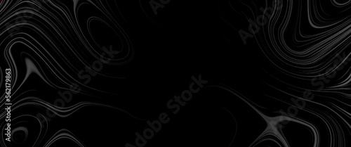Beautiful drawing with the divorces and wavy lines in gray tones. Silver liquid texture. Silver metallic surface. Abstract silver marble texture. Abstract black, gray marble background. Fancy liquify