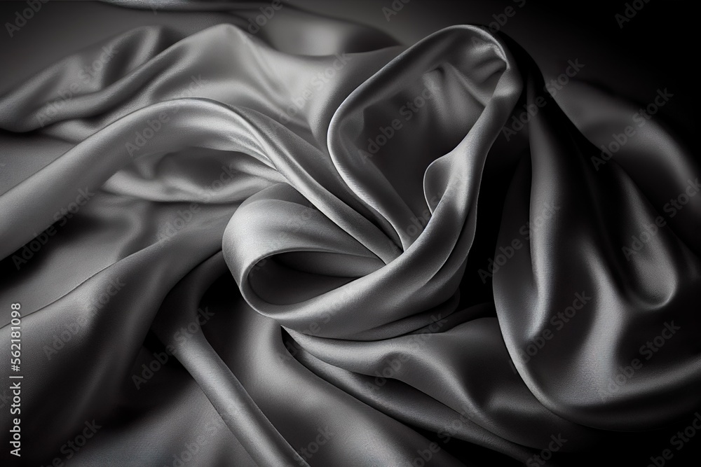 Fototapeta premium grey silk background