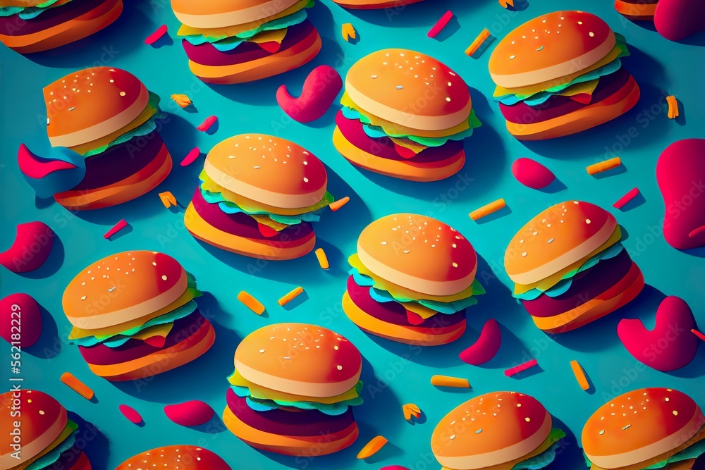 burgers background burgers background