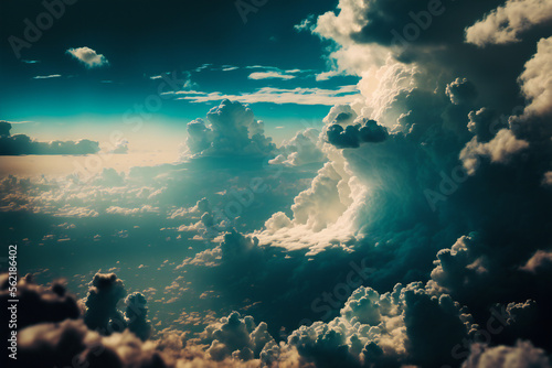 Clouds in the sky - Clouds - Sky - Dramatic - Sunset © Graxaim