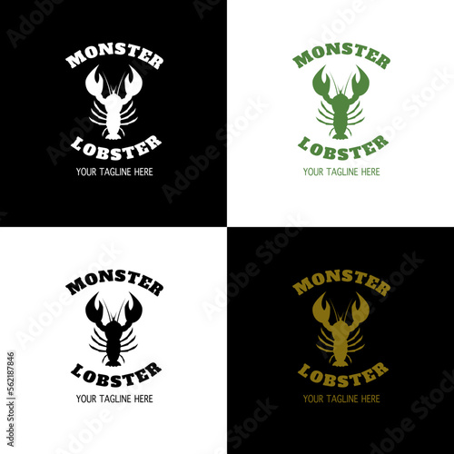lobster logo template