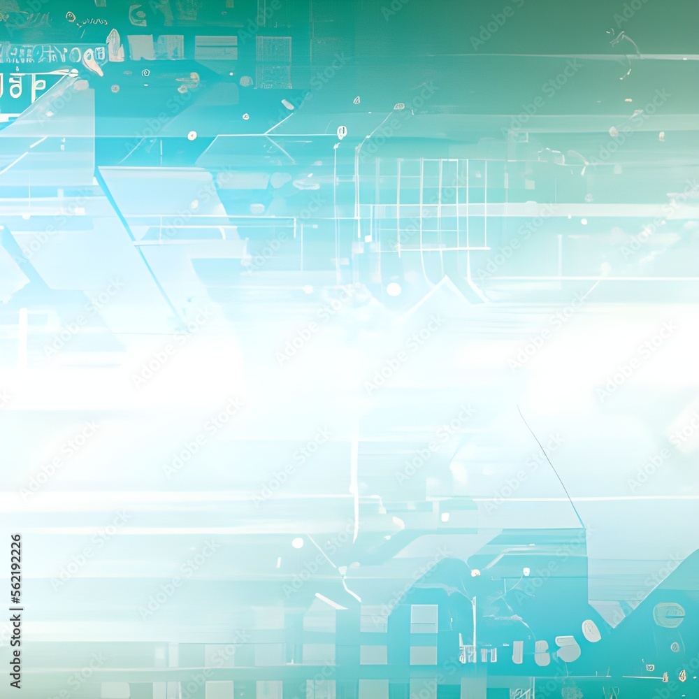 Abstract technology background. Generative AI. Abstract technology background. Generative AI.