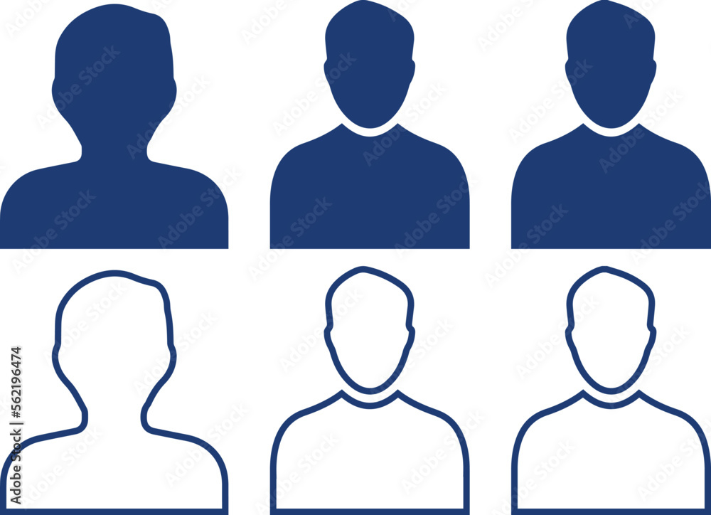 man User Icon set. Profile icon. Monochrome icon. People sign. account symbol. Leader and workers. People icon set in trendy flat style. Team logo. Icon for business card design. Vector man User Icon set. Profile icon. Monochrome icon. People sign. account symbol. Leader and workers. People icon set in trendy flat style. Team logo. Icon for business card design. Vector