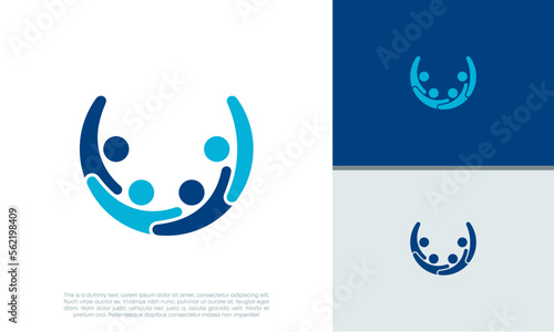 Human Resources Consulting Company, Global Community Logo.