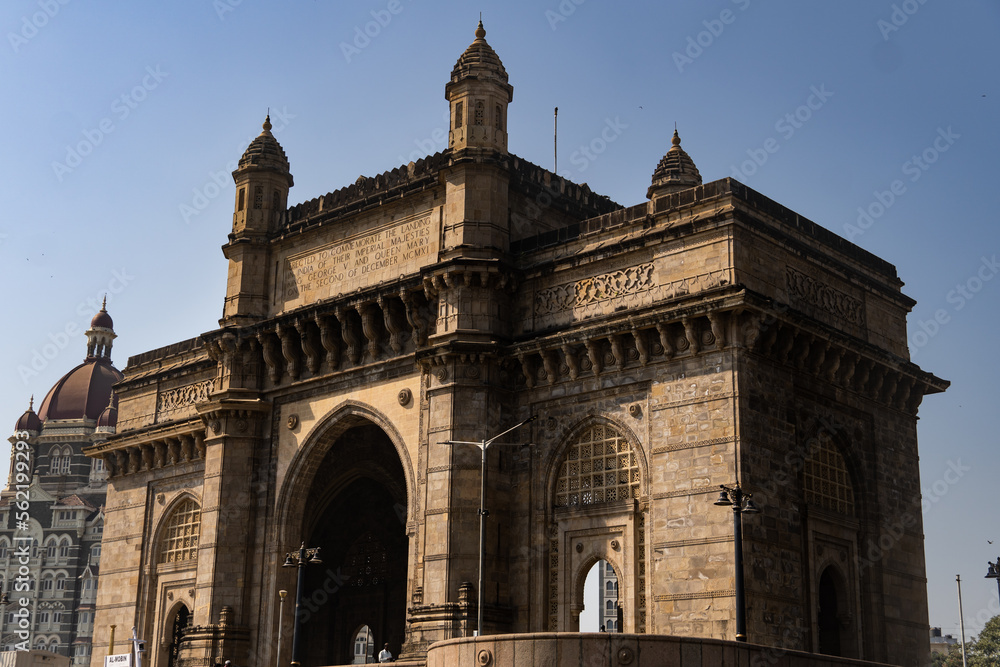 Amazing close-up of the Gateway of India, Mumbai