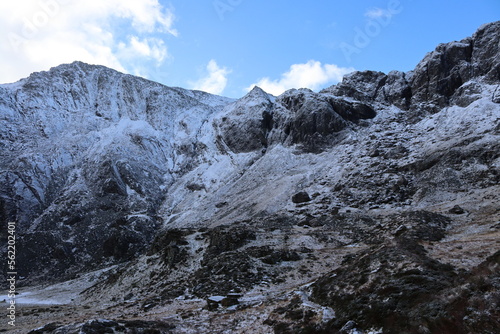 Snowdonia glyderau carneddau cwm idwal ogwen winter