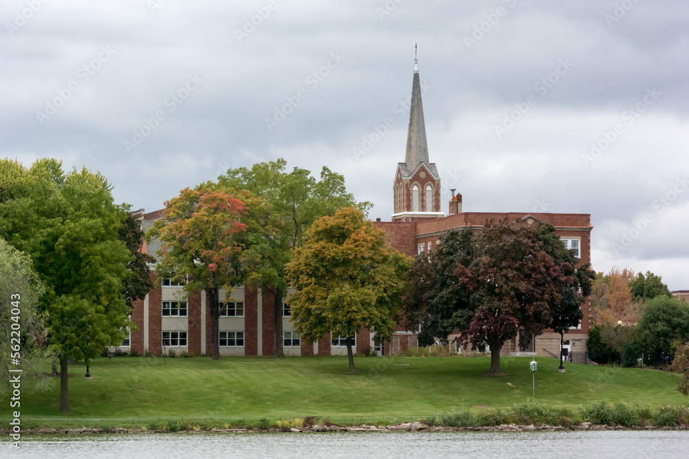 Saint Norbert College On Fox River At De Pere, Wisconsin