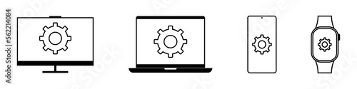 settings devices pc phone laptop watch