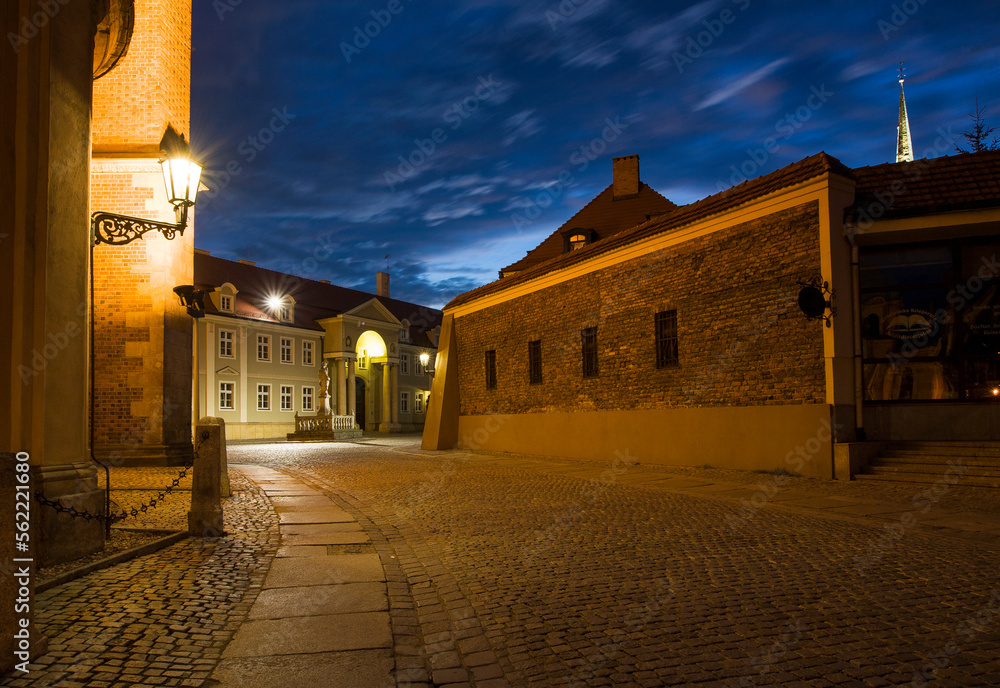 Fototapeta premium Wroclaw Cathedral Island.