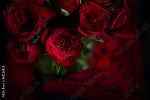 Bouquet of roses photo