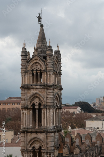 Vedute dalla splendida Cattedrale di Palermo