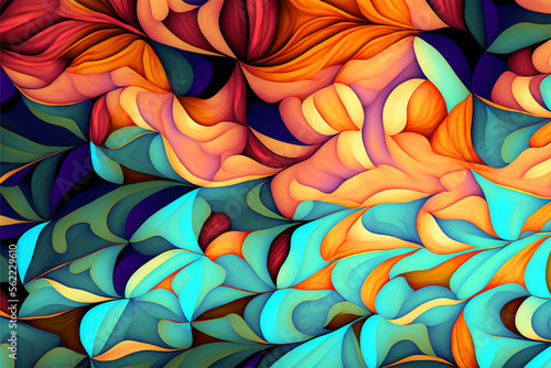 abstract colorful pattern