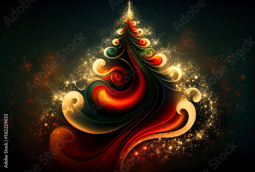 an abstract drawing or illu...