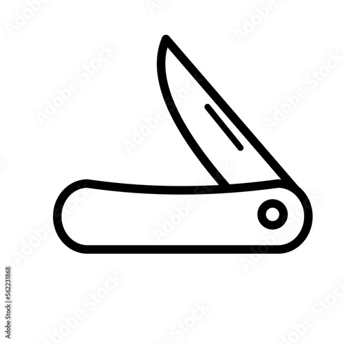 Pocket knife - vector icon