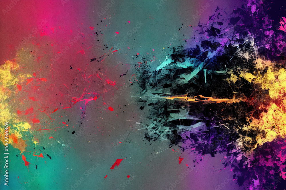 Abstract Wallpaper Grunge exploding Colors Abstract Wallpaper Grunge exploding Colors