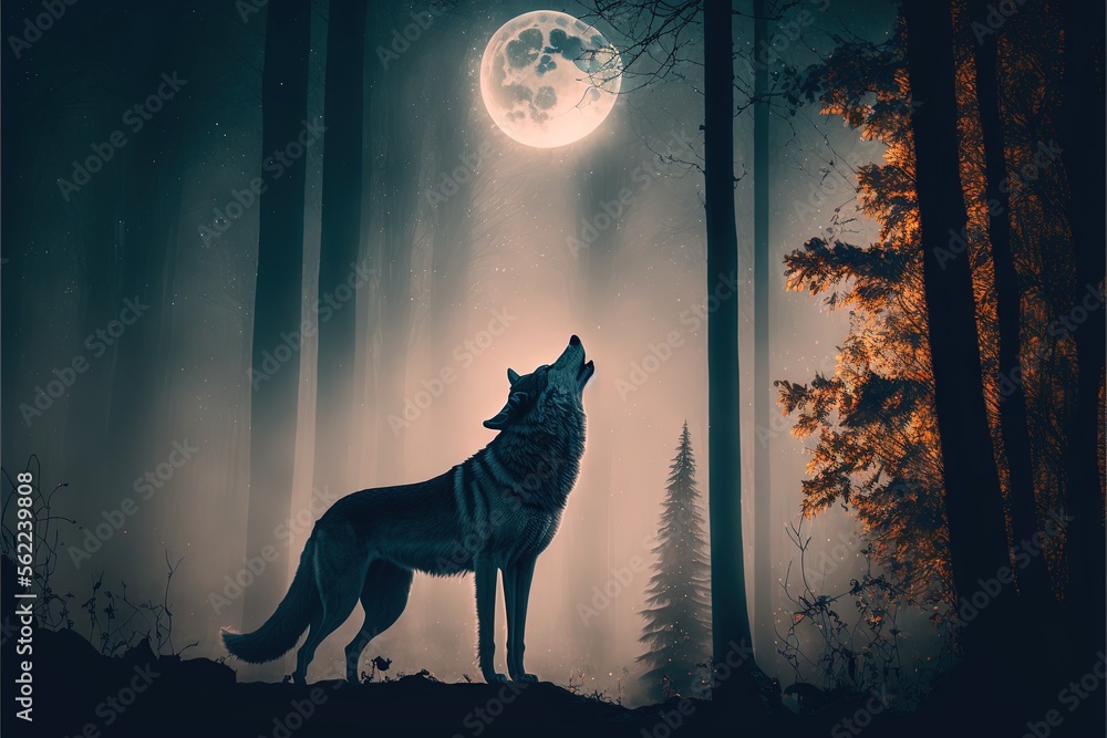moon moon wolf