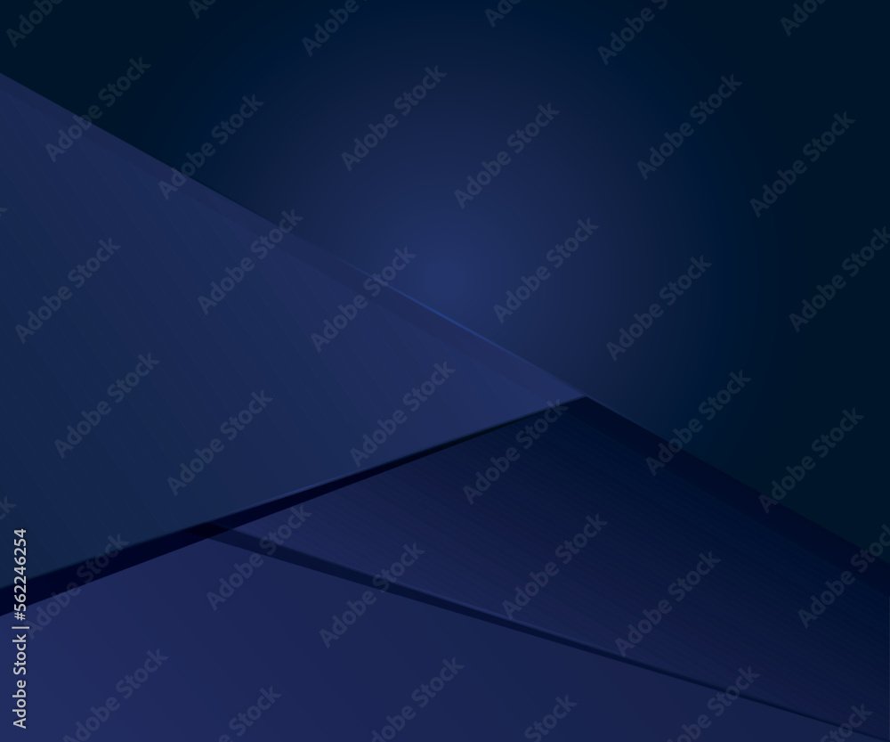 Abstract background design in deep blue