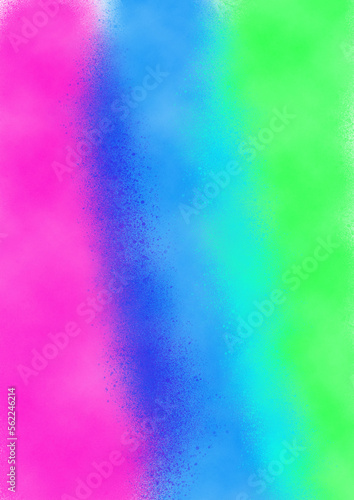 Colorful abstract background with paint brushes © G.E.G Digital Media