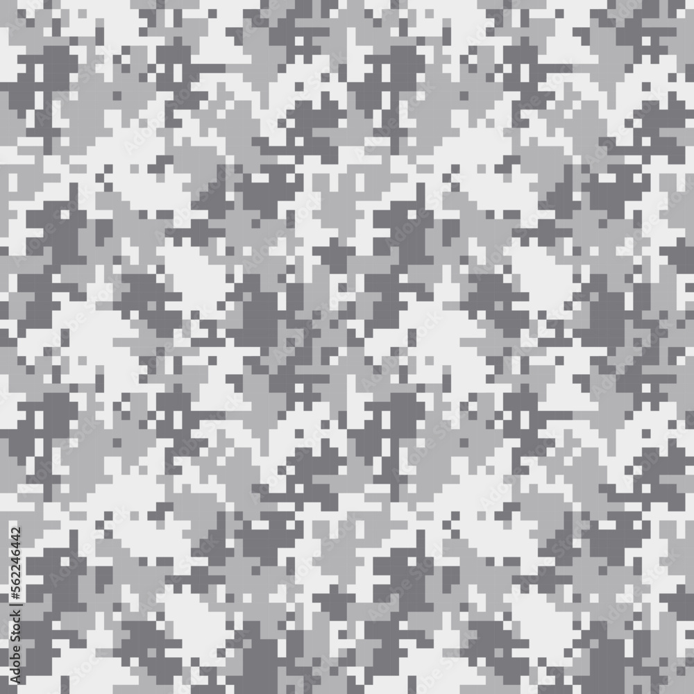 Fototapeta premium Camouflage military pixel