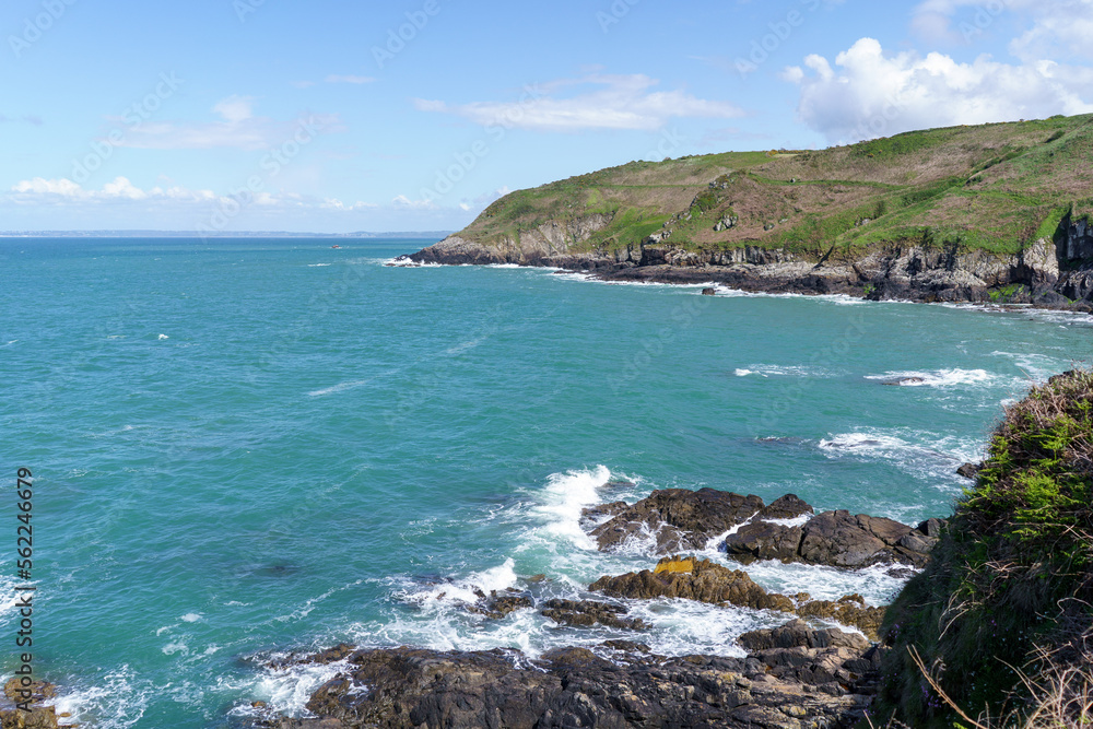 Falaise de Beg an Fry dans le Finistère Falaise de Beg an Fry dans le Finistère