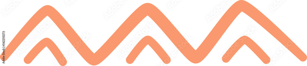 Abstract african ethnic ornament flat icon