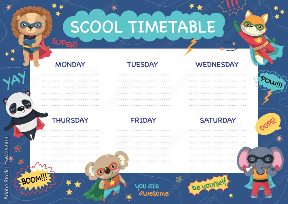 school-timetable-design-school-supplies-education-and-training