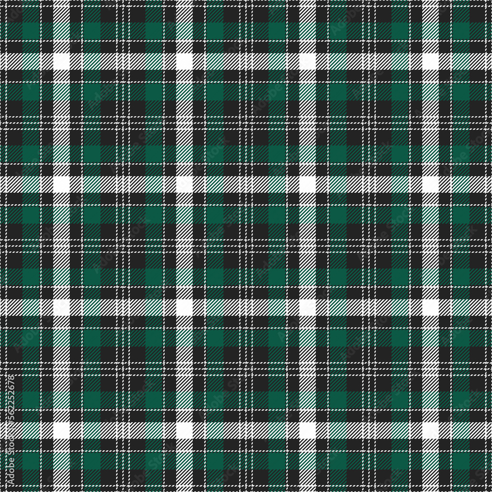 Fototapeta premium Christmas and new year plaid tartan