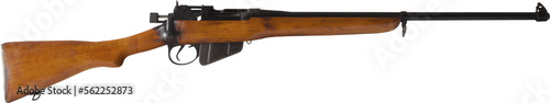 Military surplus rifle from World War II