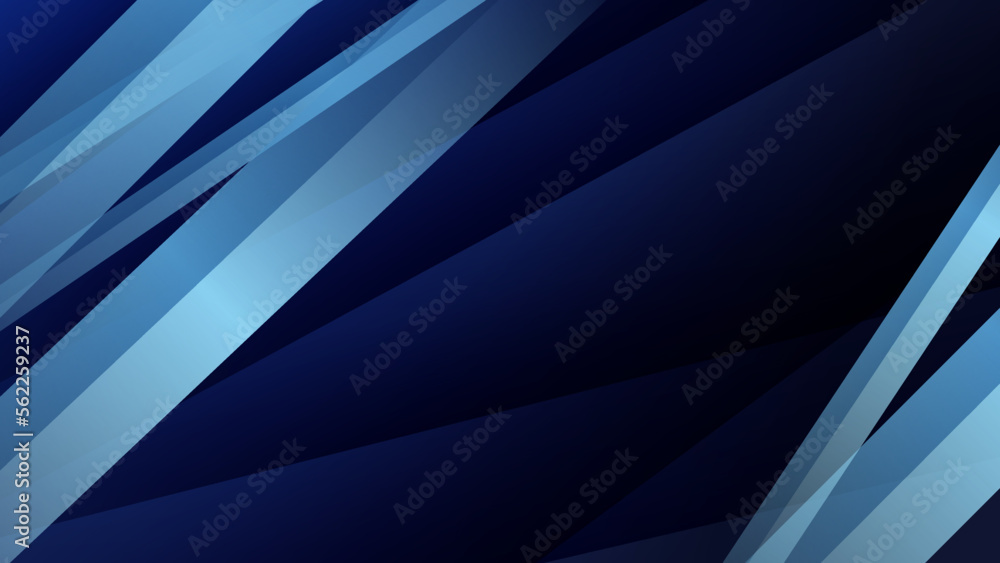 Abstract dark blue presentation background